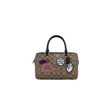 Disney Villain Patches Rowan Satchel Handbag One Size Women