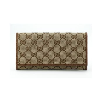 Gucci Flap Top Wallet with Multiple Compartments One Size Women