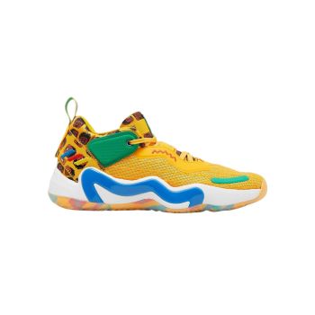 Durable and Comfortable Yellow Basketball Shoes - 10 US