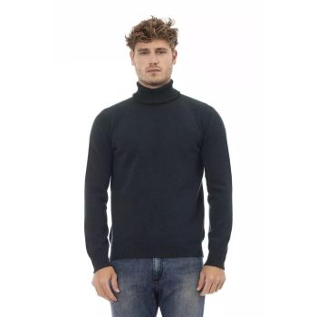 Alpha Studio Men's Green Wool Sweater - 52 IT