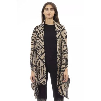 Scandinavian Double Face Jacquard Stole One Size Women