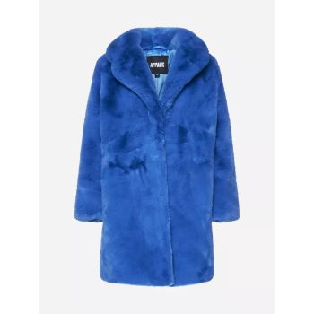 Apparis Eco-Fur Jacket with 2-Pocket Design and Front Closure S Women