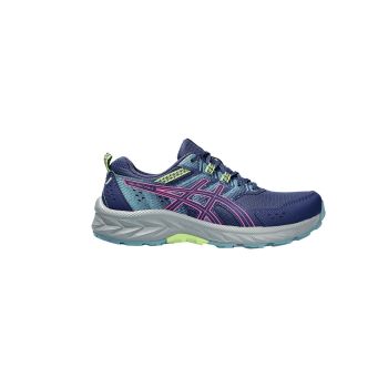 ASICS Lightweight Gel Cushioned Running Shoes for Women in Deep Ocean Hot Pink - 7 US