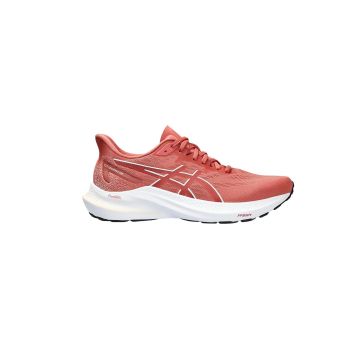 ASICS Lightweight Stability Running Shoes with Cushioning and Support in Light Garnet Brisket Red - 10 US