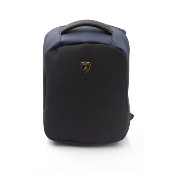 Logo Detail Zipper Closure Backpack One Size Men