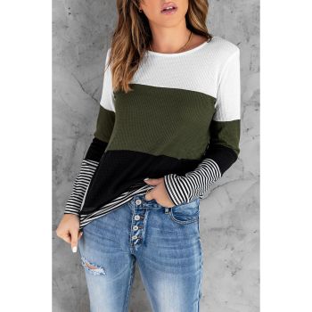 Azura Exchange Colorblock Stripes Top - 2XL