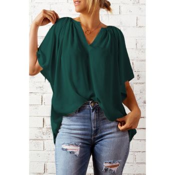 Azura Exchange Pleated Loose Top - S