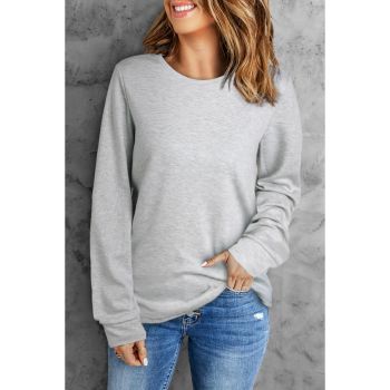 Azura Exchange Long Sleeve Crew Neck Top - S