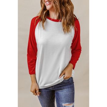 Azura Exchange Raglan Sleeve Pullover Top - M