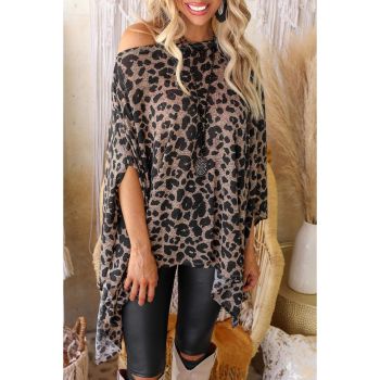 Azura Exchange Loose Cape Tunic Top - S