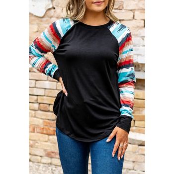 Azura Exchange Tribal Sleeve Top - M