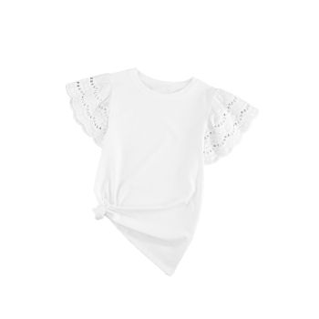 Azura Exchange Ruffle Sleeve T-shirt - S