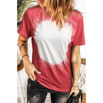 Azura Exchange Tie-dyed Round Neck T-shirt - M