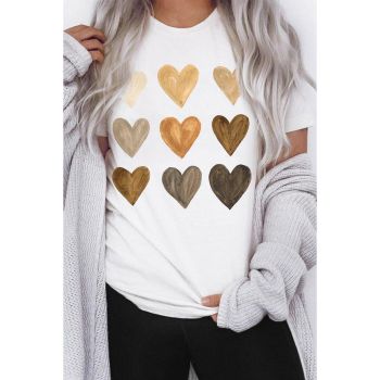 Azura Exchange Kind Heart Print T-shirt - 2XL