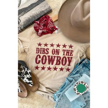 Azura Exchange COWBOY Letter Star Graphic Print T Shirt - 2XL