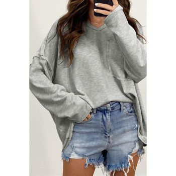 Azura Exchange Oversized Drop Sleeve Top - L