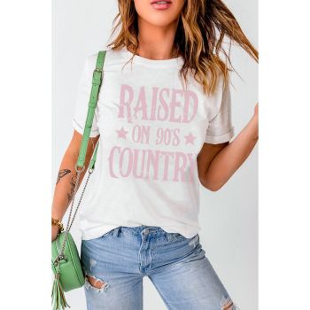 Azura Exchange 90s Country Letter Graphic Tee - S