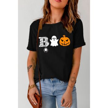 Azura Exchange Halloween Graphic Print T-Shirt - L