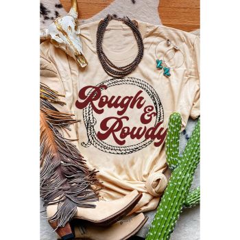 Azura Exchange Rough & Rowdy Rope Print Short Sleeve T-Shirt - 2XL