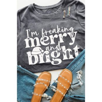 Azura Exchange Freaking Merry And Bright Graphic T-Shirt - 2XL