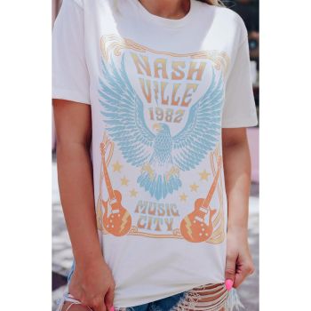 Azura Exchange Nashville 1982 Eagle Graphic Print T-Shirt - L