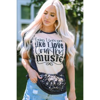 Azura Exchange Country Music Graphic Tee - L