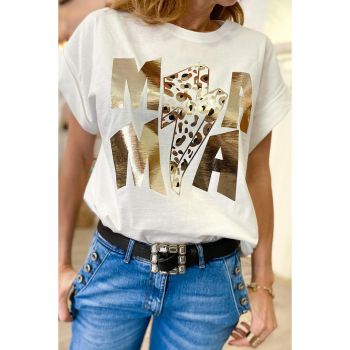 Azura Exchange Leopard Lightning Graphic Tee - M