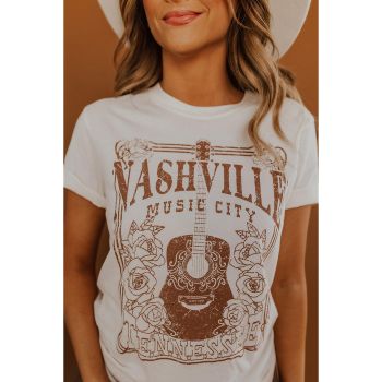 Azura Exchange Nashville Music City Graphic Tee - 2XL