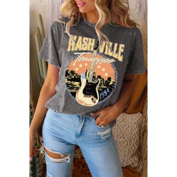 Azura Exchange Nashville Vintage Music Graphic Tee - L