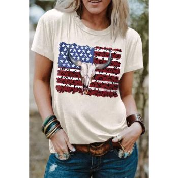 Azura Exchange American Flag Graphic Tee - 2XL