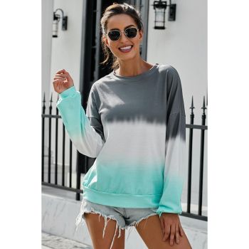 Azura Exchange Color Block Tie Dye Sweatshirt - 2XL