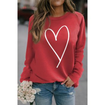 Azura Exchange Heart Graphic Sweatshirt - 2XL