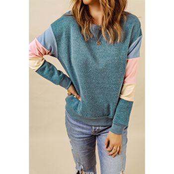 Azura Exchange Long Sleeve Colorblock Sweatshirt - 2XL