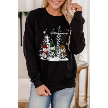 Azura Exchange Graphic Print Pullover Sweatshirt - L