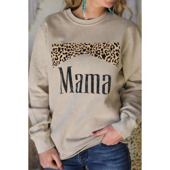 Azura Exchange Leopard Print Crewneck Sweatshirt - 2XL