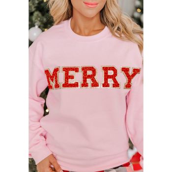 Azura Exchange MERRY Graphic Pullover Sweatshirt - 2XL