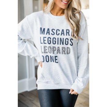 Azura Exchange Graphic Letters Sweatshirt - L