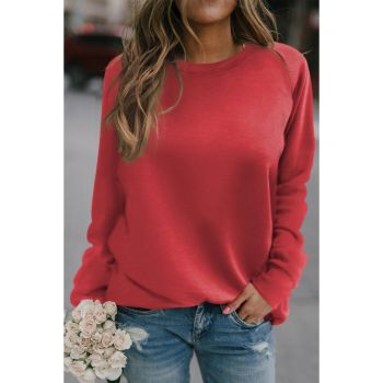 Azura Exchange Round Neck Raglan Sleeve Sweatshirt - L