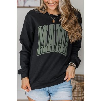 Azura Exchange Mama Varsity Crew Neck Sweatshirt - L