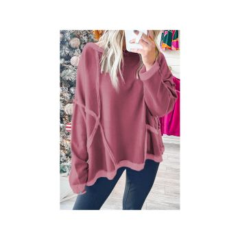 Azura Exchange Relaxed Fit Drop Shoulder Oversized Sweatshirt - L