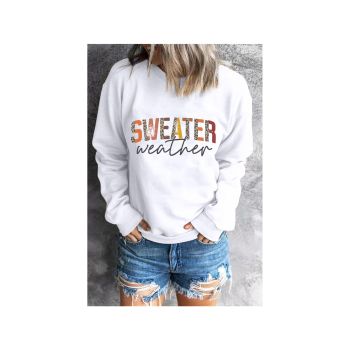 Azura Exchange Sweater Weather Monogram Sweatshirt - L