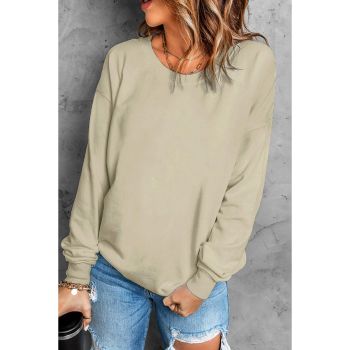 Azura Exchange Plain Crew Neck Pullover Sweatshirt - 2XL