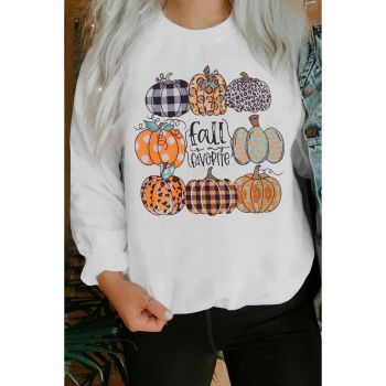 Azura Exchange Print Pullover Sweatshirt - L