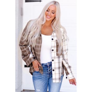 Azura Exchange Plaid Oversized Shirt - 2XL