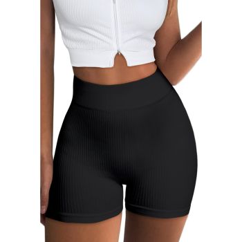 Azura Exchange High Waist Yoga Shorts - L