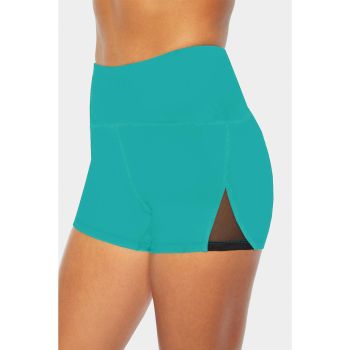 Azura Exchange Cutout Patchwork Swim Shorts - 2XL