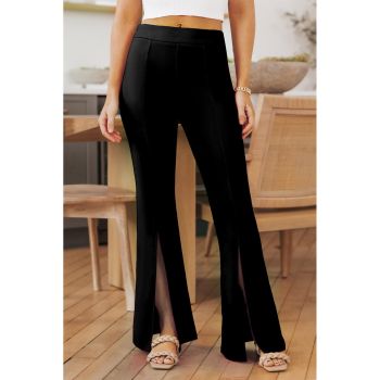 Azura Exchange High Waist Split Hem Pants - L