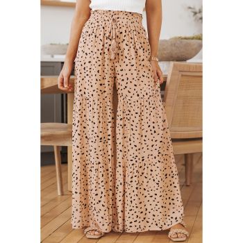 Azura Exchange Ruffle Wide Leg Palazzo Pants - L