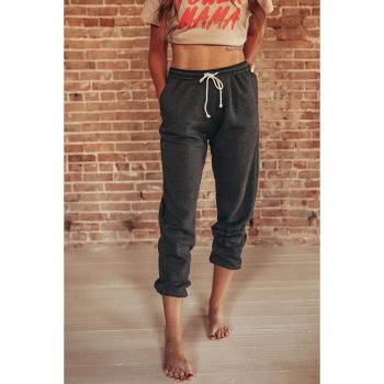 Azura Exchange Drawstring Waist Pockets Sweatpants - S