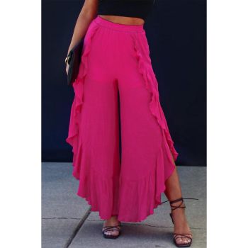 Azura Exchange High Waist Wide Leg Pants - L